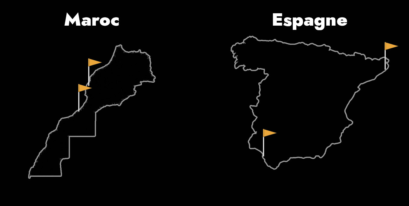 Maroc ou Espagne ? Que choisirez-vous pour bien commencer l'année 2025 ?